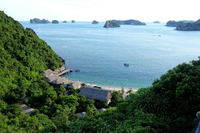 1 Day Boat Tour: HaLong Bay, Lan Ha Bay, Natural Beach and Full Moon Party - Kayaking in Bright Cave and Dark Cave lagoons