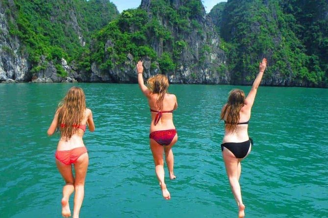 1 Day Boat Tour: HaLong Bay, Lan Ha Bay, Natural Beach and Full Moon Party - Morning setup: pickup, mobile ticket, and what to pack
