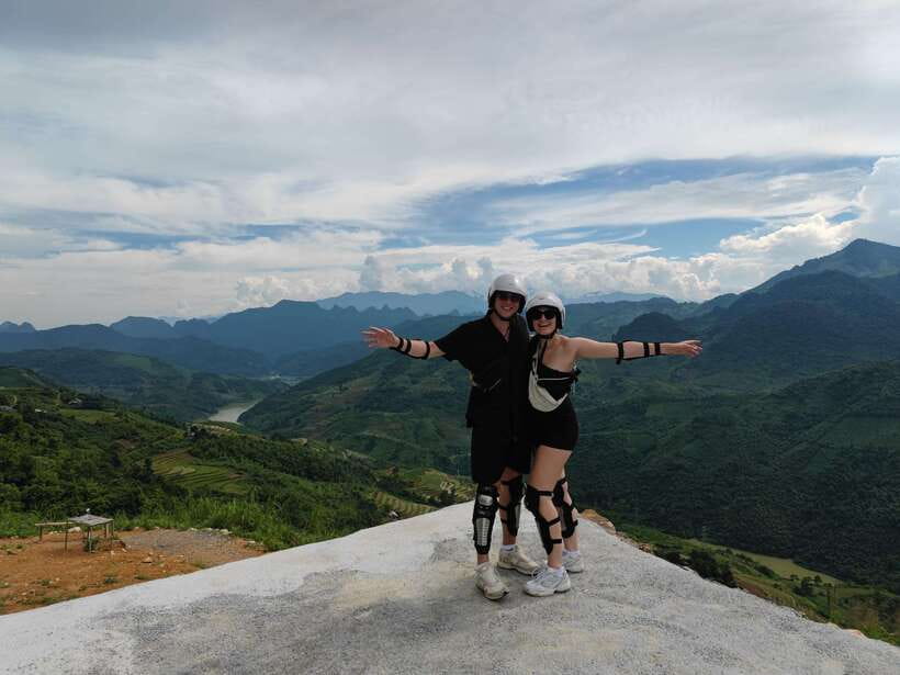 1 Day Ha Giang Loop Tour by Motorbike with Easy Rider - Real - Quan Ba district: Twin Mountains and the first round of big views