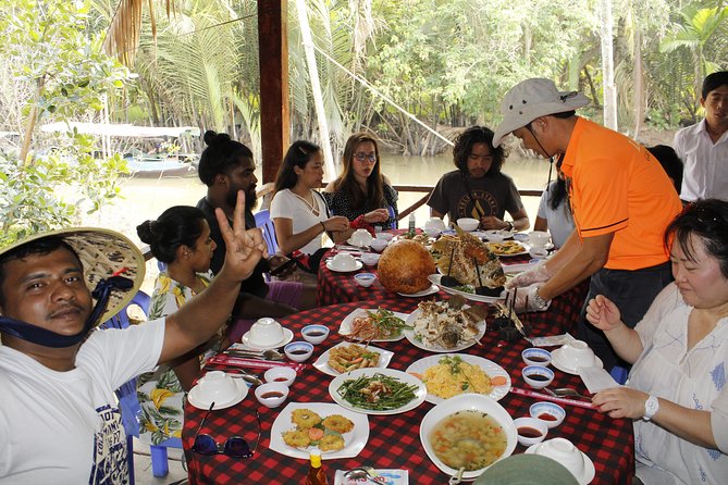 1-Day Mekong Delta Cai Rang Floating Market-Ancient House-Pancake - Music, fruits, and the small included comforts