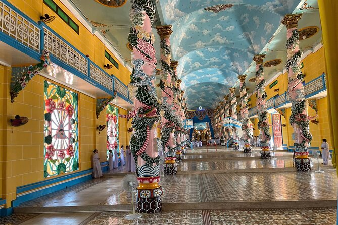 1-Day Tay Ninh– Cao Dai Temple & Cu Chi Tunnels Tour - Cao Dai Temple in Tay Ninh, Caodaism Seen Up Close