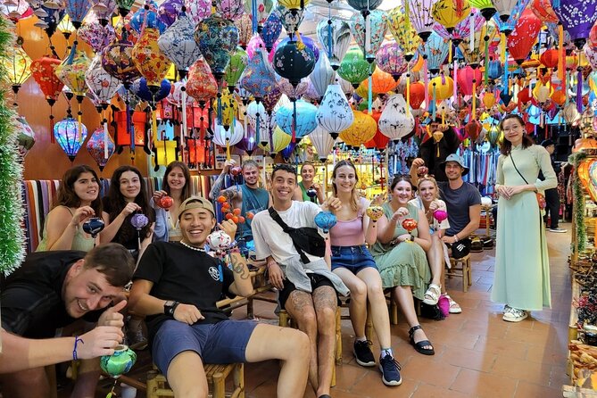 1-Hour Lantern Making Class in Hoi An - The class flow: from frame building to paint on the real thing