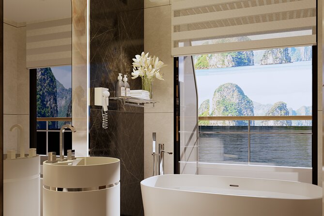 2 Day 1 Night Luxury Azura Cruise through Halong & Lan Ha Bay - Day 2 in Lan Ha Bay: Tai Chi, cave time, and water activities