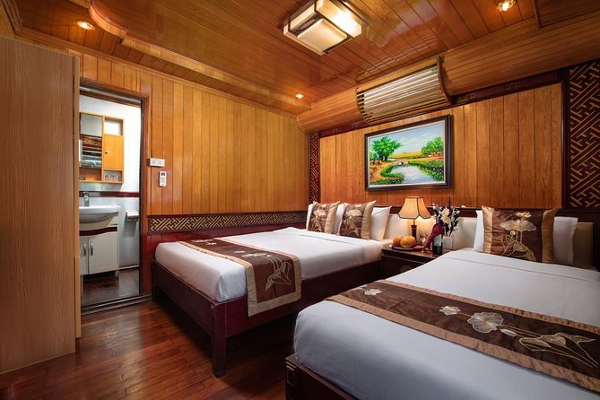 2-day Ha Long Bay Cruise included Transfer, Kayking and Swimming - Ti Top Island and the beach stop: views with a side of options