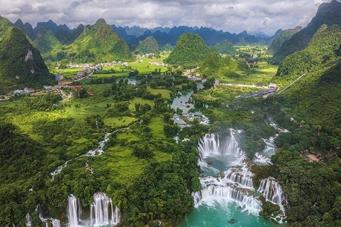 2 Days 1 Night Ban Gioc Waterfall Tour from Hanoi By Limousine - Ban Gioc Pagoda hike: 300 steps for panoramas toward the waterfall and China