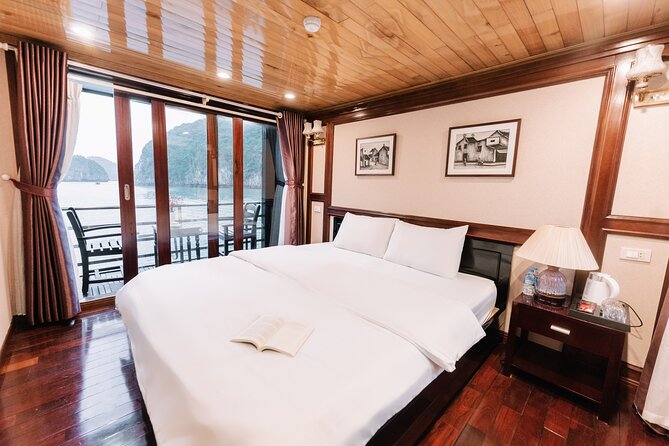2 Days 1 Night on Lan Ha Bay at Daiichi Boutique Cruise - Day 2 Sunrise Tai Chi and morning calm on the water