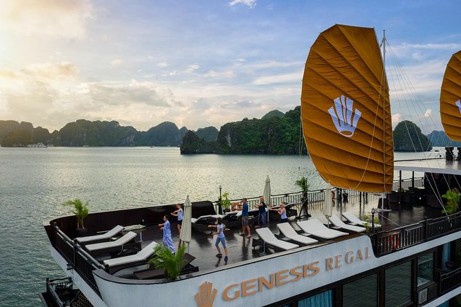 2 Days and 1 Night Halong Bay Luxury Genesis Regal Cruises - Dark and Light Cave by kayak or sampan: choose your energy level