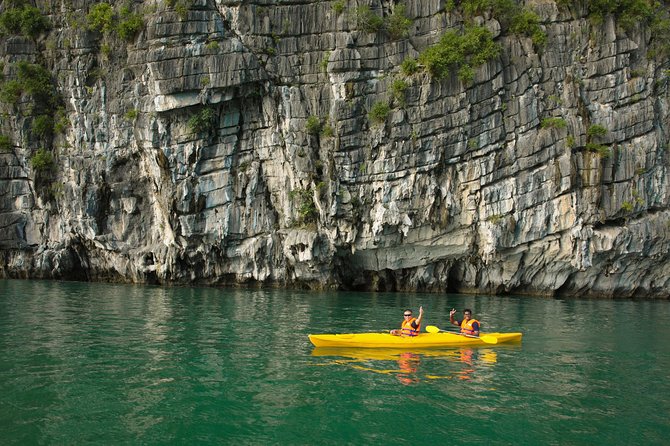 2 Days Halong Bay - Halong Sapphire Cruise - Activities Built In: Kayaking, Swimming, Squid Fishing, and Cooking Demos