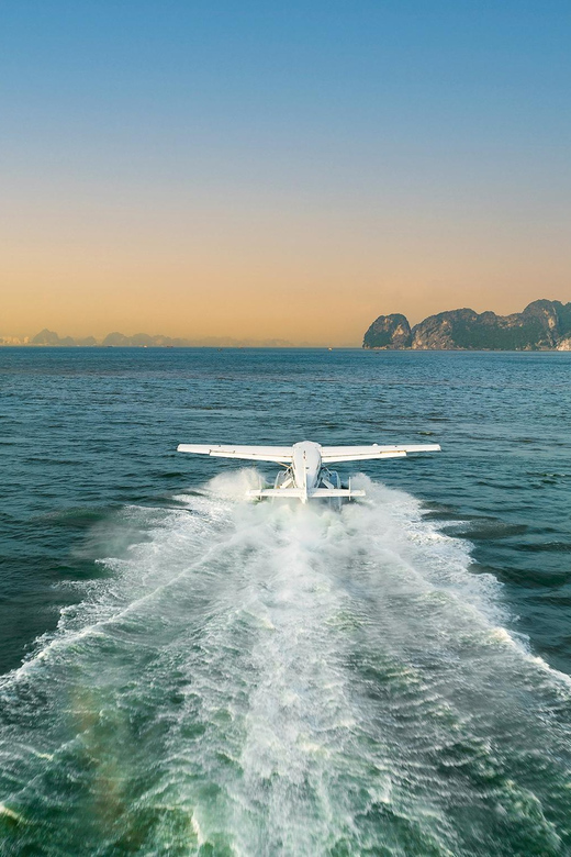 25 minutes sightseeing flight in Halong Bay by Seaplane - Getting to Tuan Chau Marina and Meeting at Hai Au Aviation