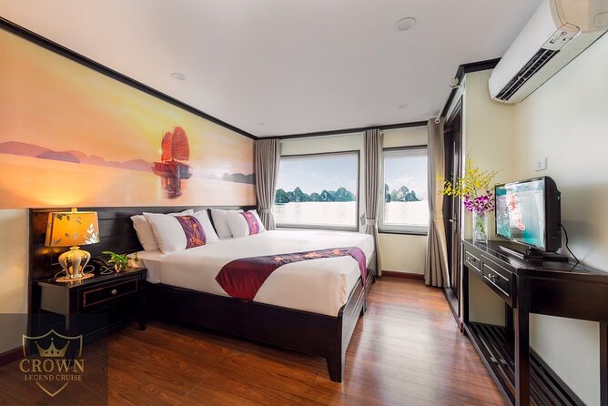 2D1N Ha Long Bay by Calypso Cruise, Caves, Meals, Transfer - Velar of the Seas Comfort: Private Balcony Time Matters
