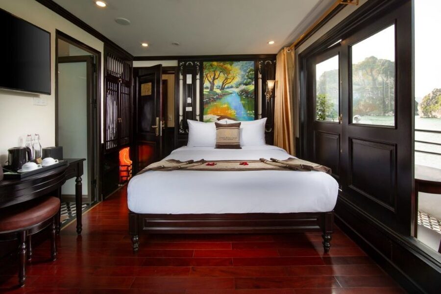 3 Day Hanoi - Ninh Binh - Halong Bay 5 Star Cruise & Balcony - Day 1 in Ninh Binh: Bai Dinh, Trang An by Boat, Mua Cave Steps