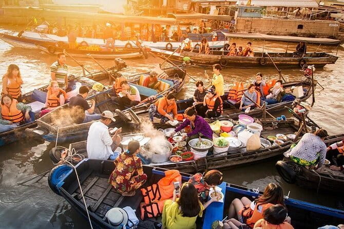 3 Days Mekong Delta Luxury Group Tour from Ho Chi Minh City - Cai Rang Floating Market: how to enjoy the boat cruise without getting lost