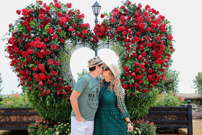3 Hour Golden Bridge Photoshoot in Ba Na Hills - Le Jardin d’Amour: a romance-themed stop that helps your posing