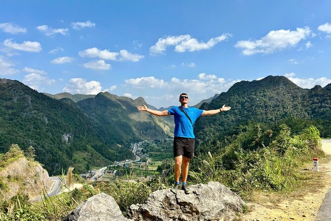 5 Day Ha Giang Loop and Cao Bang Discovery Tour - Day 5 Nguom Ngao Cave to Ban Gioc Falls: Caves, Pagoda Views, and a Boat Ride
