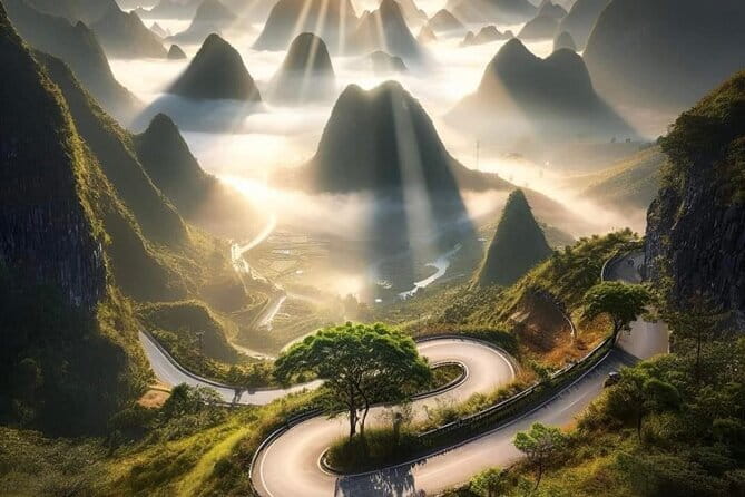 5 Days 4 Nights Ha Giang Cao Bang Ban Gioc - Free Drom 1N before - Quan Ba Day 1: Heaven Gate, Tam Son, and pass-country driving