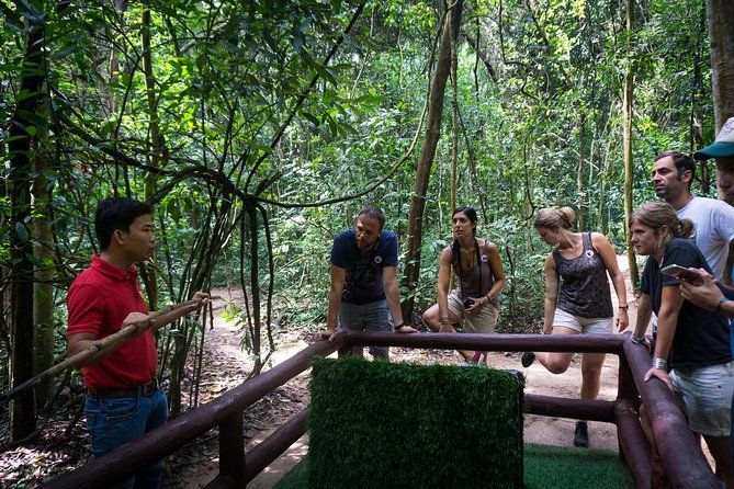 Afternoon Cu Chi Tunnels - Small Group Half-Day Tour - Security inside the maze: trap doors and dangerous traps