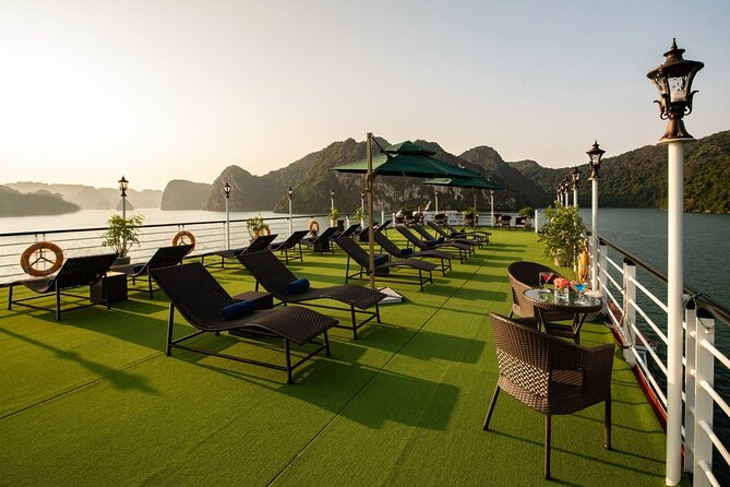 All-Inclusive 2 Day/1 Night Halong Luxury Cruise, Meals, Cave, Kayaking,Swimming - A Small-Group Halong Cruise That Feels Manageable