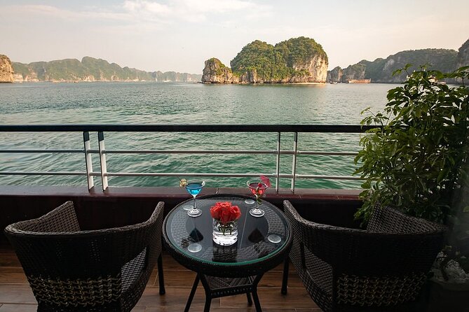 All-Inclusive 2 Day/1 Night Halong Luxury Cruise, Meals, Cave, Kayaking,Swimming - Activities Beyond the Caves: Cooking Class, Squid Fishing, and Tai Chi