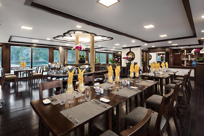All-Inclusive 3 Day/2 Night Halong Luxury Cruise Meals, Cave, Kayaking, Swimming - The route game: Ha Long, Lan Ha, Bai Tu Long across two nights