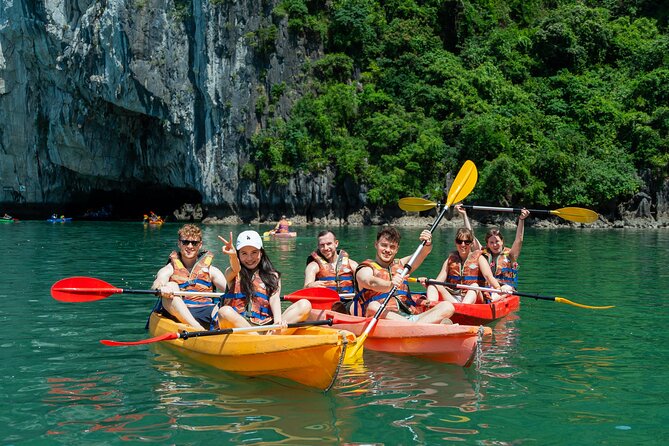All Inclusive Cruise Tour at Halong Bay - Tuan Chau Harbor: boarding, set-menu lunch, and rock names you can spot