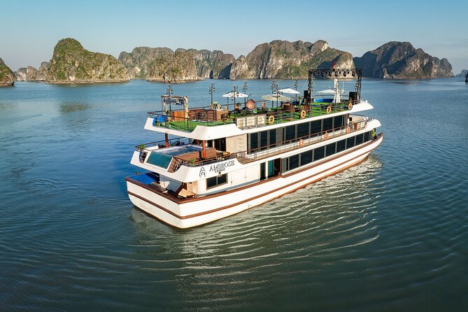 All Inclusive Cruise Tour at Halong Bay - Luon Cave at water level: kayak or bamboo boat, and the mellow option