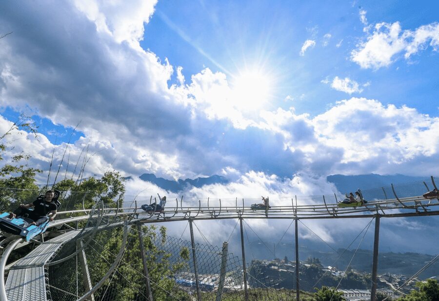 Alpine Coaster Ban Mong Experience in Sapa - Vietnam - Meeting at Cau May Ward, then straight into the action