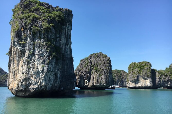 Amazing day - Boat trip discover real Ha Long Bay and Lan Ha Bay - Fish farm stop and the sunset style finish with cake, coffee, and tea