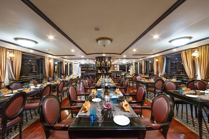 Athena Royal Cruise - Luxury Halong Bay Overnight Cruise 2D1N Tour - Ha Long International Harbour: your first taste of the cruise pace