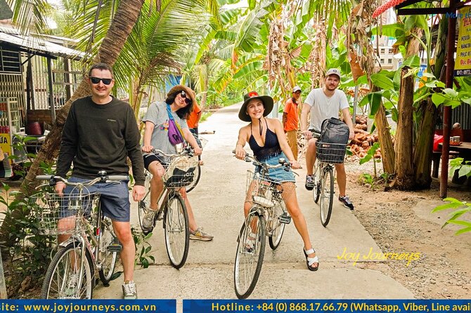 Authentic 'Less-Touristy' Mekong Delta Ben Tre 1-Day Tour - Bike Through the Countryside, Not a Race