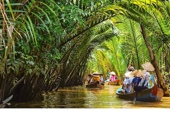 Authentic Mekong Delta: Tuk Tuk, Rowing Boat, Biking Tour - How tuk tuk, rowing boat, and biking change the experience