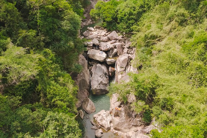 Ba Ho Waterfall Discovery - Half Day Tour - What to wear and bring for a wet, rocky morning