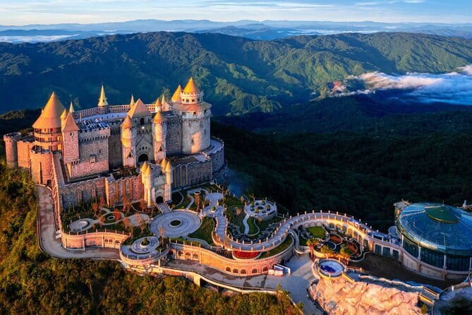 Ba Na Hills & Golden Bridge with Fantasy Park Tour-Optional Lunch - French Village and Le Jardin D’Amour, your Europe fantasy break