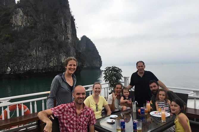 Bai Tu Long Bay Cruises Peaceful and Cozy Group Boat 2D1N - Vung Vieng Floating Village: Quiet Time on Water