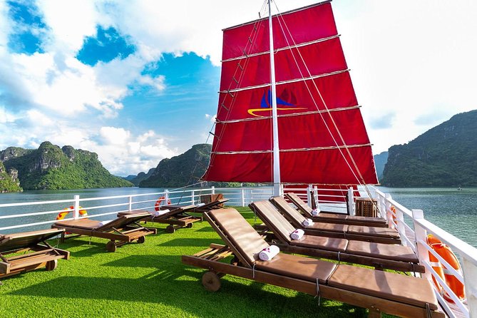 Bai Tu Long Luxury Day Cruise - Fishing Village, Kayak - The 7.5-hour cruising route that reaches quieter parts