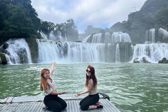 Ban Gioc Waterfall - Angel Mountain By Car Small Group - Ban Gioc Waterfall and the Detian Falls area, plus the Zen pause