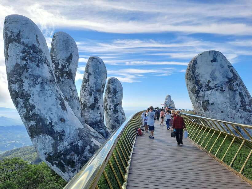 Bana Hills & Golden Hand Bridge Tour from Hoi An/ Da Nang - The cable car to Ba Na Hills: the best part to start early