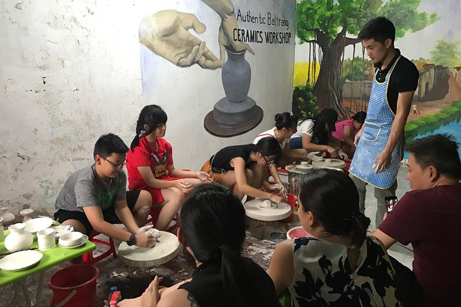 Bat trang Pottery Class in Hanoi Old Quarter/Handmade experience - What the class experience feels like, from start to finish