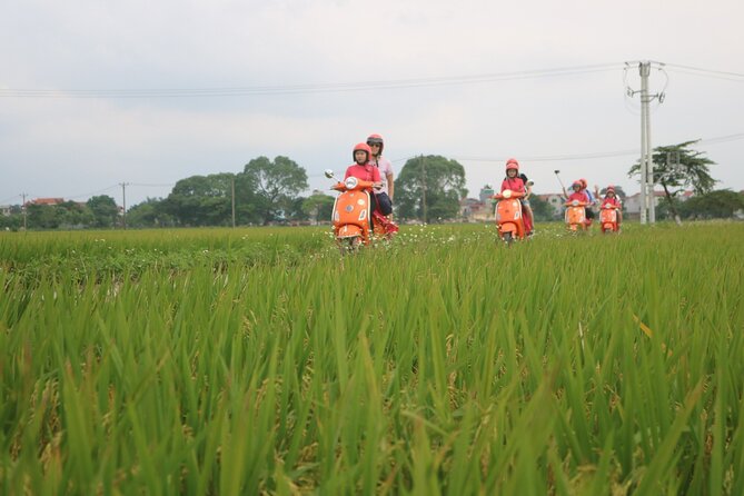 Beautiful Female Riders Vespa Red River Countryside Tour 5 Hours - Key highlights to look forward to