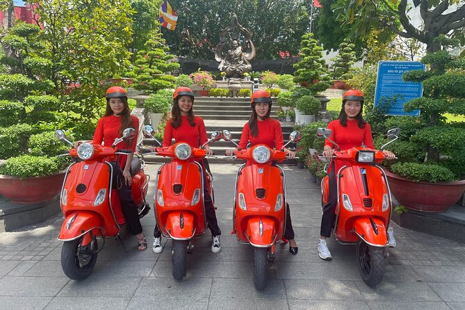 Beautiful Female Riders Vespa Red River Countryside Tour 5 Hours - Price and what $55 covers in real terms