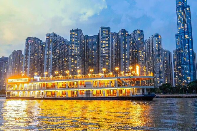 Ben Thanh Princess Luxurious Dining Cruise in Ho Chi Minh City - A 2-hour Saigon River cruise with skyline lights and beacons
