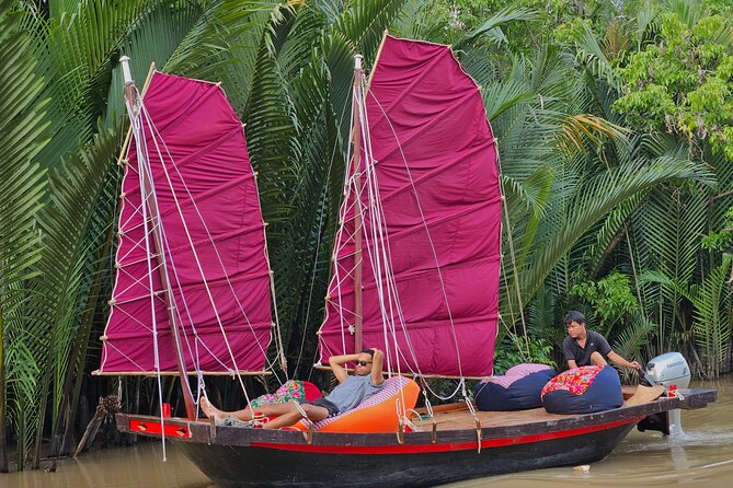 Ben Tre: Scooter, Culture, Sailboat and Mekong Food (Half Day) - The scooter segment in Nhơn Thạnh: real countryside, not set dressing