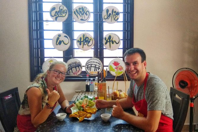 Best cooking class in Hoi An with Jolie (JHA3) - Eating what you made: juices and seasonal fruit make the meal feel complete