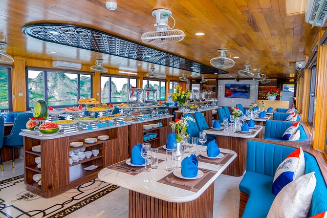 Best Halong 5 star Day Trip, inclusive,buffet,cave,kayak,transfer - Transfers, group size, and price value: why this $45 day trip works for many people