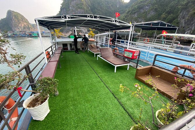 Best love - Full Day Boat Tour to Lan Ha Bay and Ha Long Bay - Viet Hai ecological village: electric car or bicycle, plus fish massage
