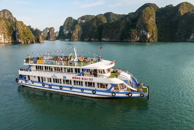 Best Price Halong Bay Full-Day Trip,Cave,Titop,Kayak By Transfer - Tuan Chau check-in and lunch on the water
