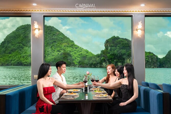BEST SELLER: Ha Long Bay Luxury Cruise Day Tour - All Inclusive - Ha Long Bay luxury in a half-day package that still feels full