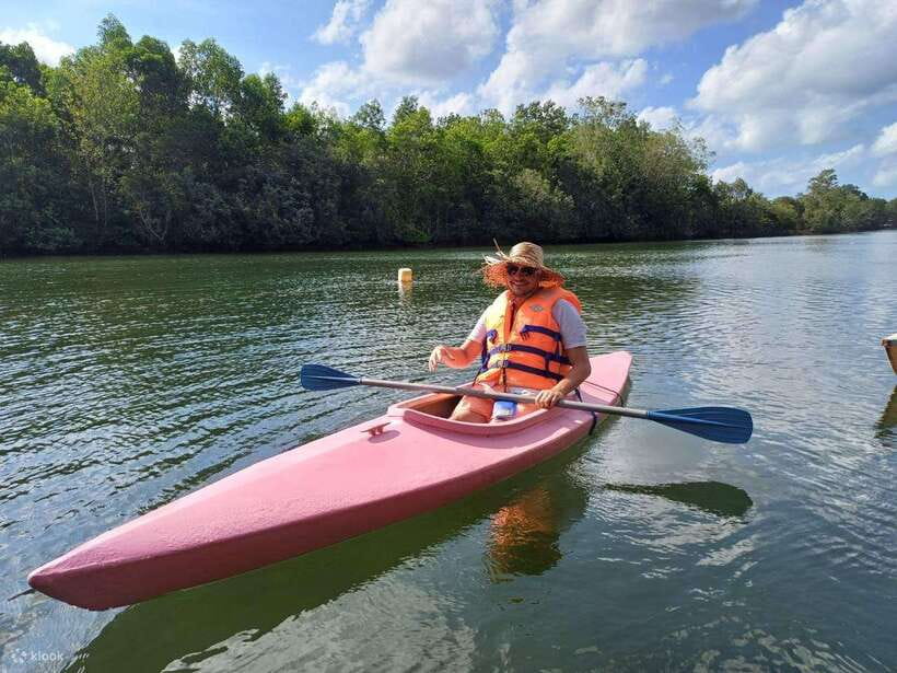 Best Seller Northern Phu Quoc & Kayak Aventure with lunch - Kayaking the quiet Cua Can River, not the crowded route