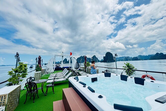 Best Value Ha Long bay 1 day - Lunch, kayak, swimming, transfer - Sunset party and the return sail: small comforts that matter