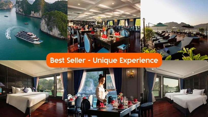 BestSeller - 2 Day 5-Star Overnight Cruise of Highest Safety - Lan Ha Bay views and Halong Bay rock formations are why this stays memorable
