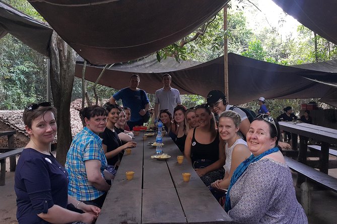Black Virgin Mountain, Cao Dai Temple & Ben Duoc Cu Chi Tunnel - Tay Ninh lunch with a fengshui pond: the included meal that keeps you going